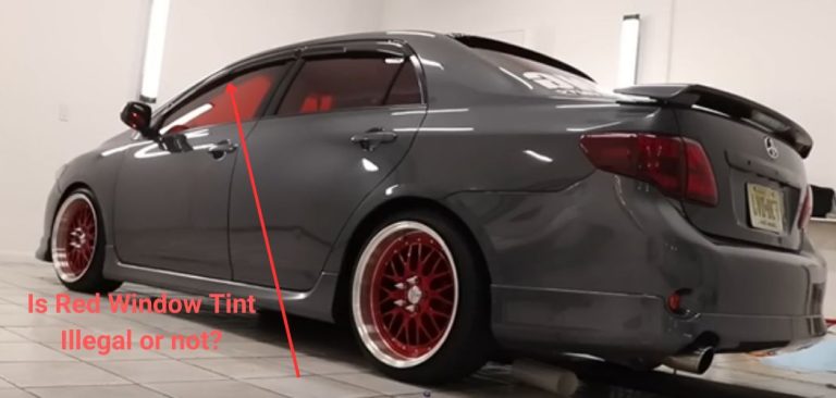 Why is Red Window Tint Illegal?